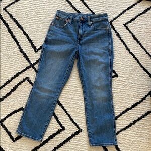 Jcrew Petite Curvy Vintage Slim Straight Jeans